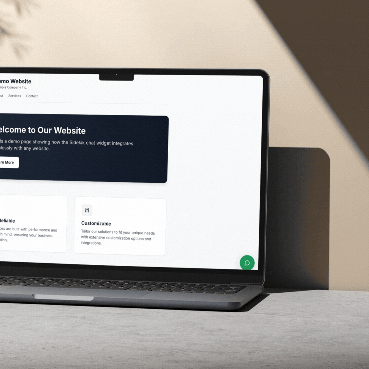 Easily add your AI Agent to your website